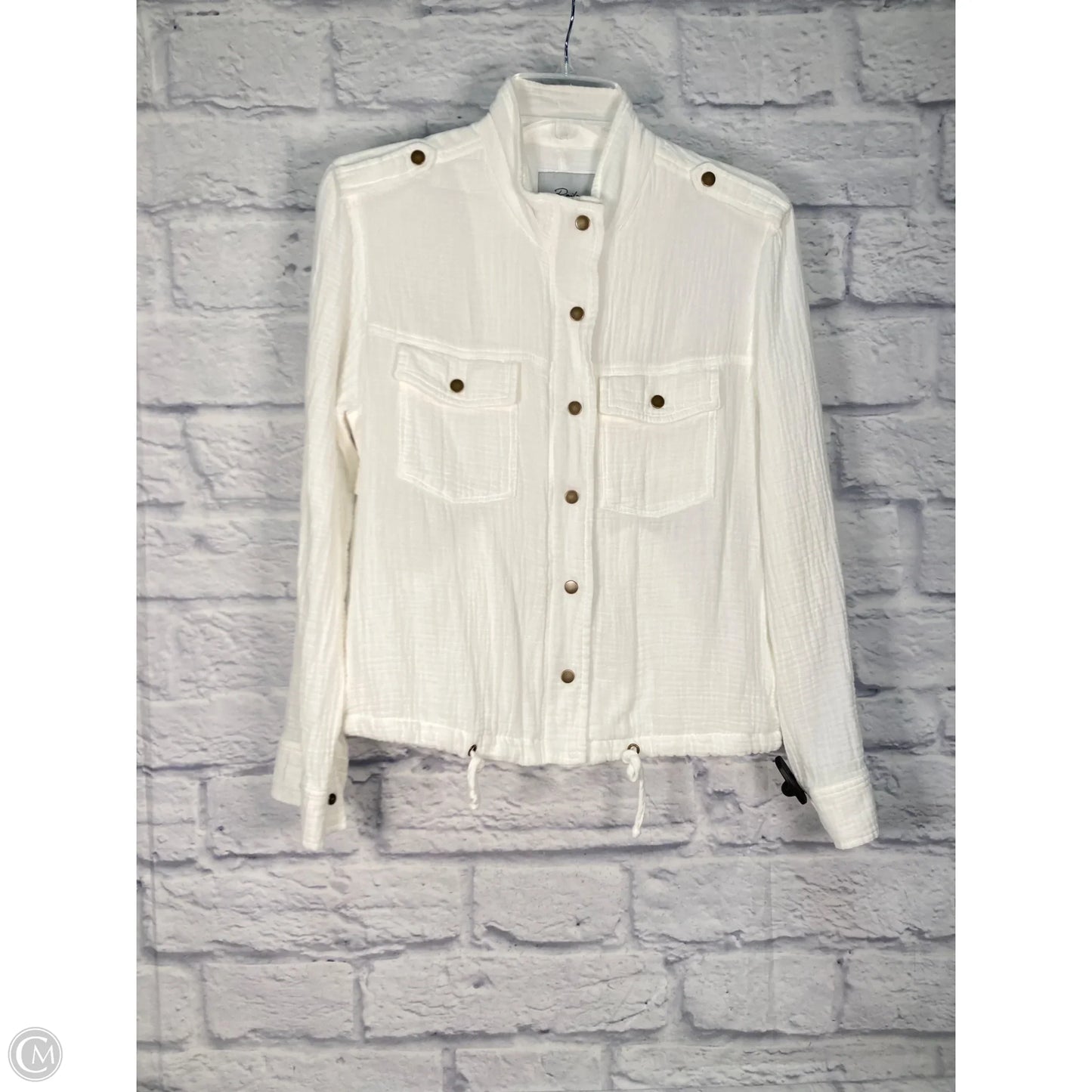 Jacket Other By Rails In White, Size: S