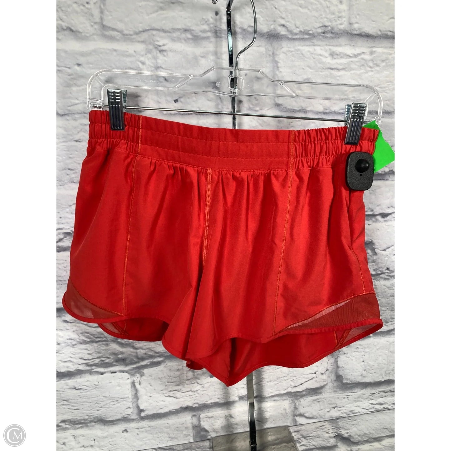 Athletic Shorts By Lululemon In Red, Size: M