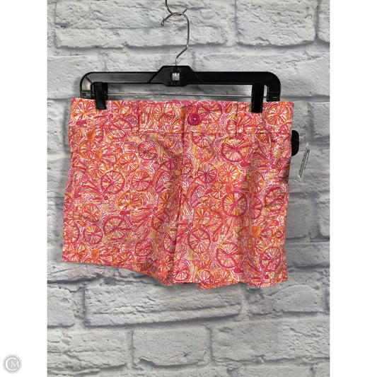 Shorts Designer By Lilly Pulitzer In Orange & Pink, Size: 4