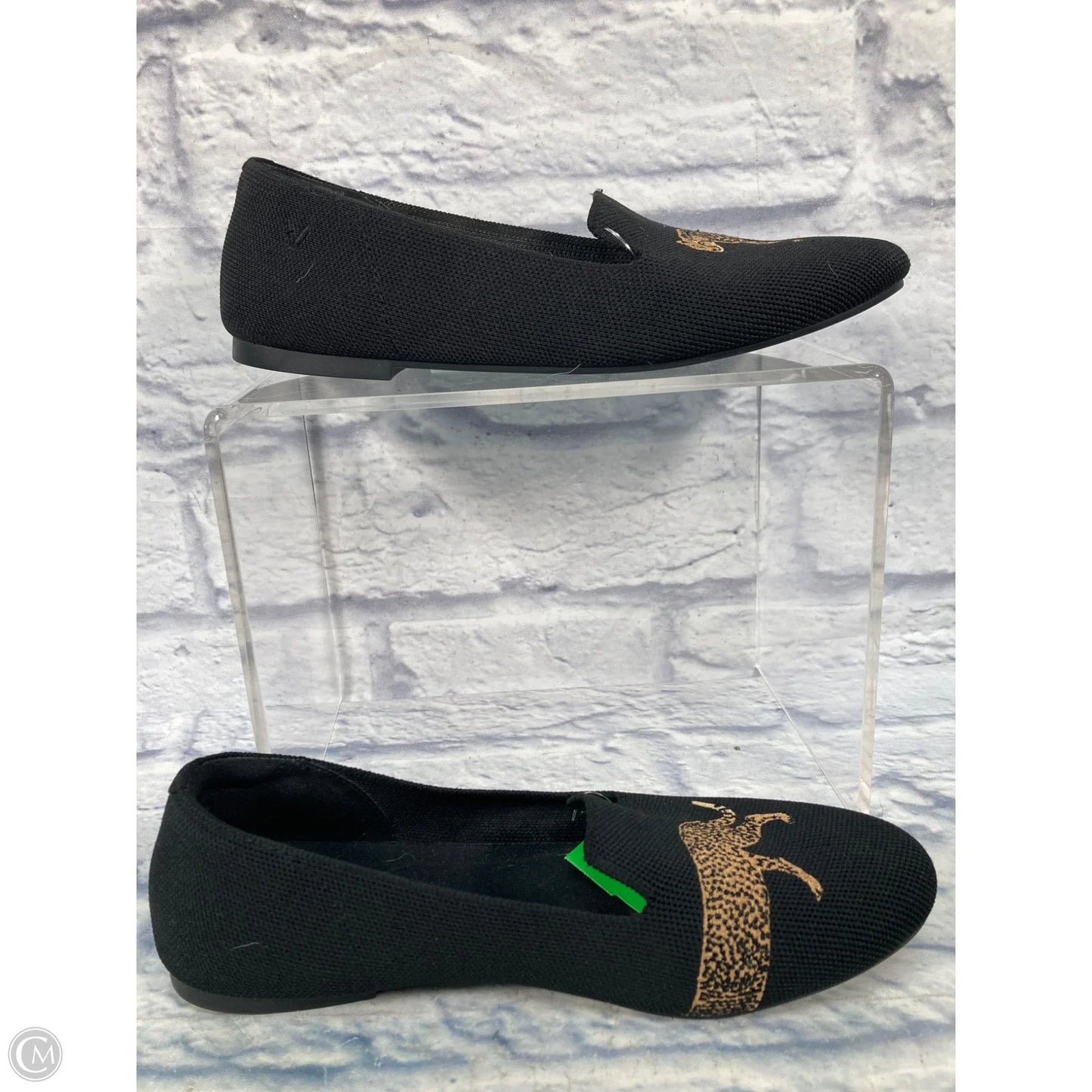 Shoes Flats By Vivaia In Black, Size: 10.5