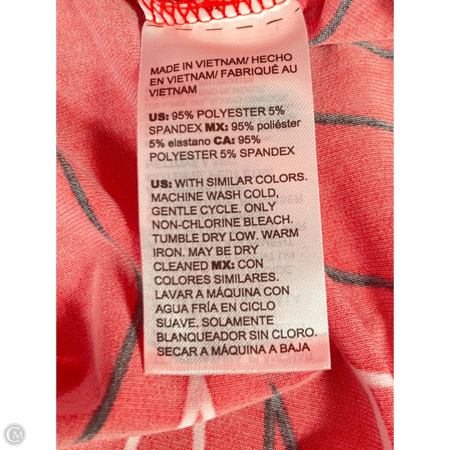 Dress Casual Maxi By Chicos In Red, Size: Xl