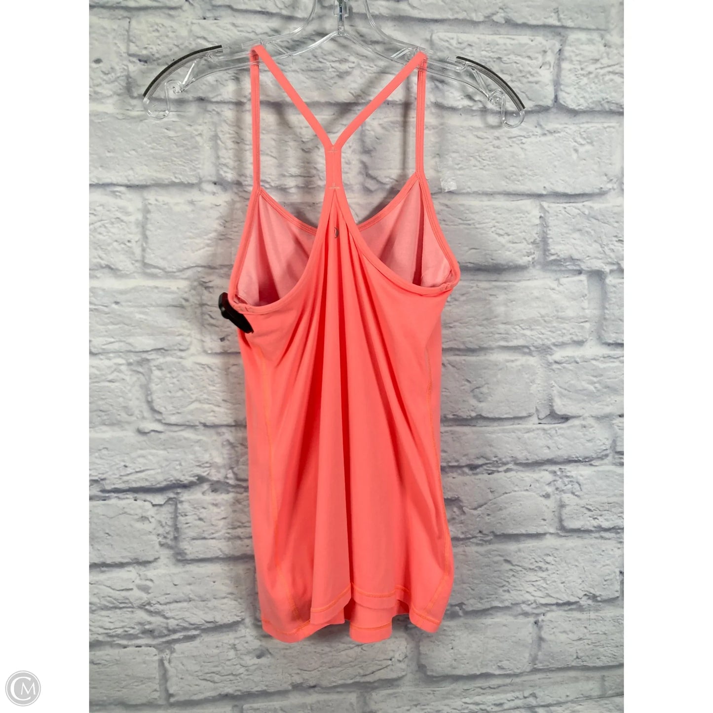 Athletic Tank Top By Lululemon In Orange, Size: M