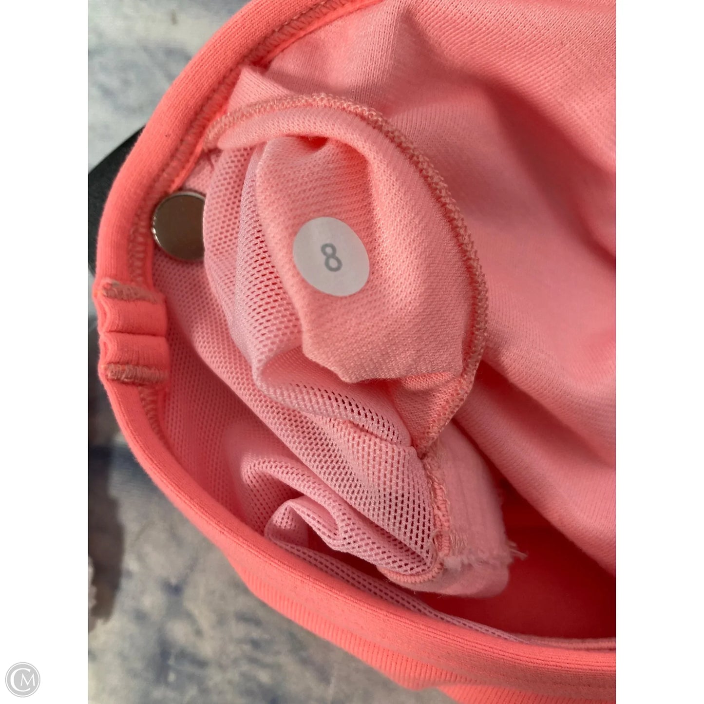 Athletic Tank Top By Lululemon In Orange, Size: M