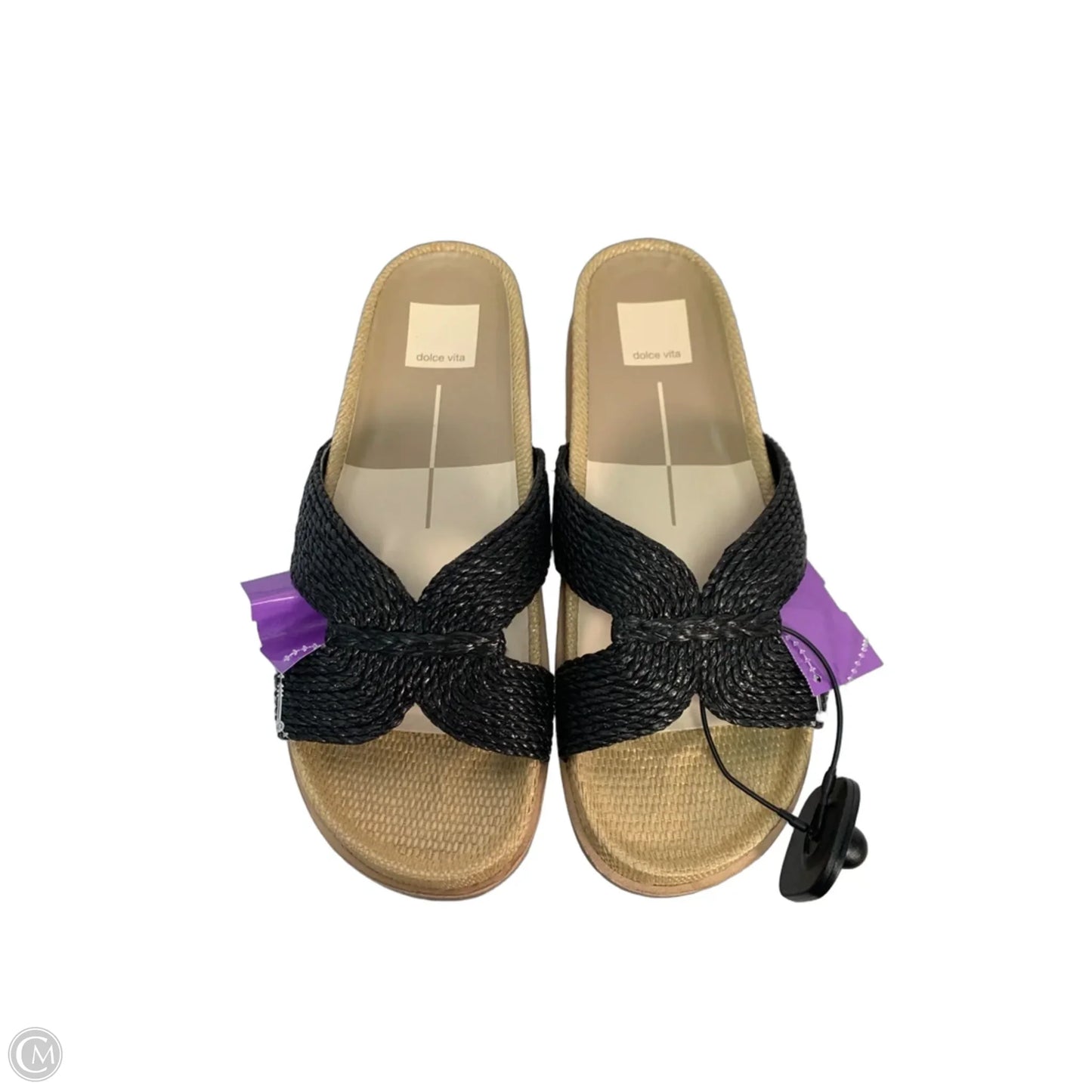 Sandals Flats By Dolce Vita In Black, Size: 8
