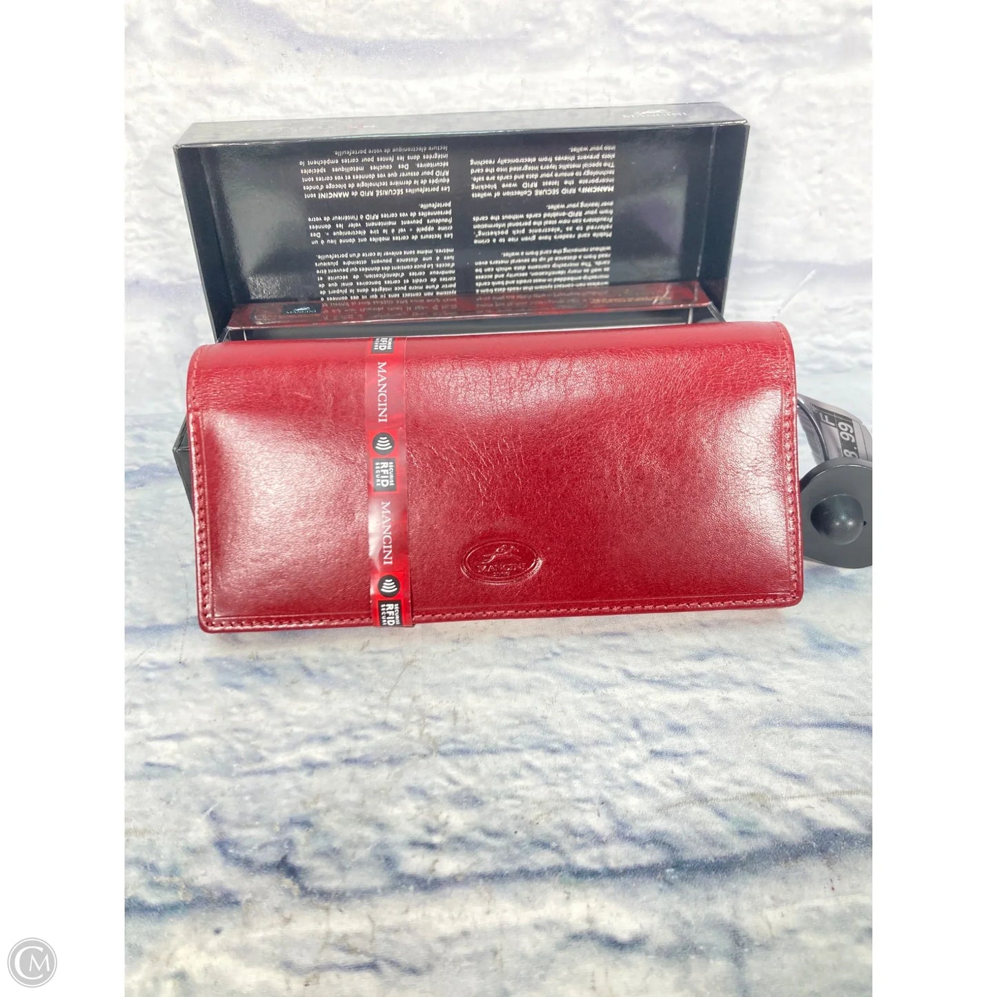Wallet Leather By Clothes Mentor, Size: Large