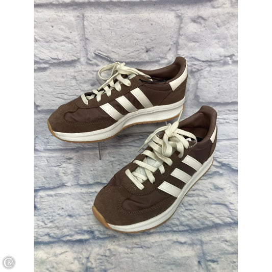 Shoes Sneakers By Adidas In Brown, Size: 7