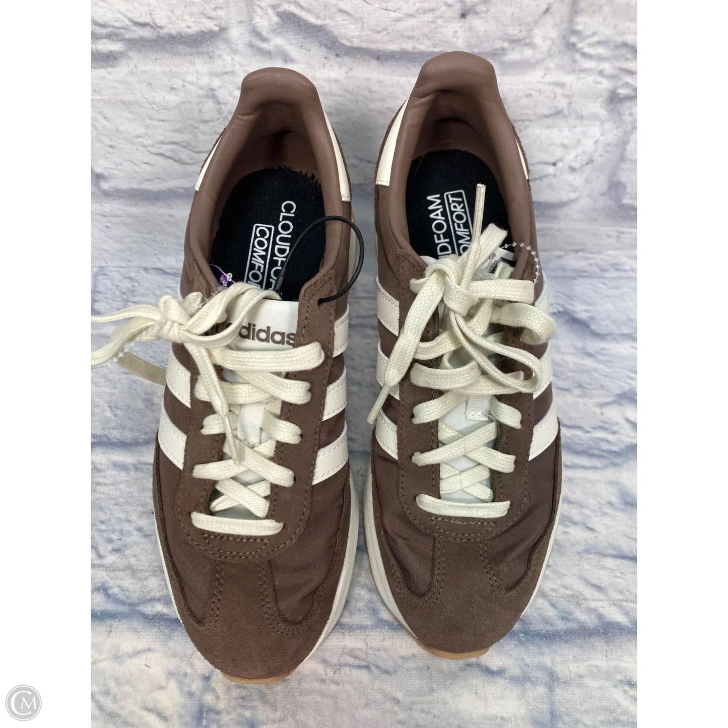 Shoes Sneakers By Adidas In Brown, Size: 7