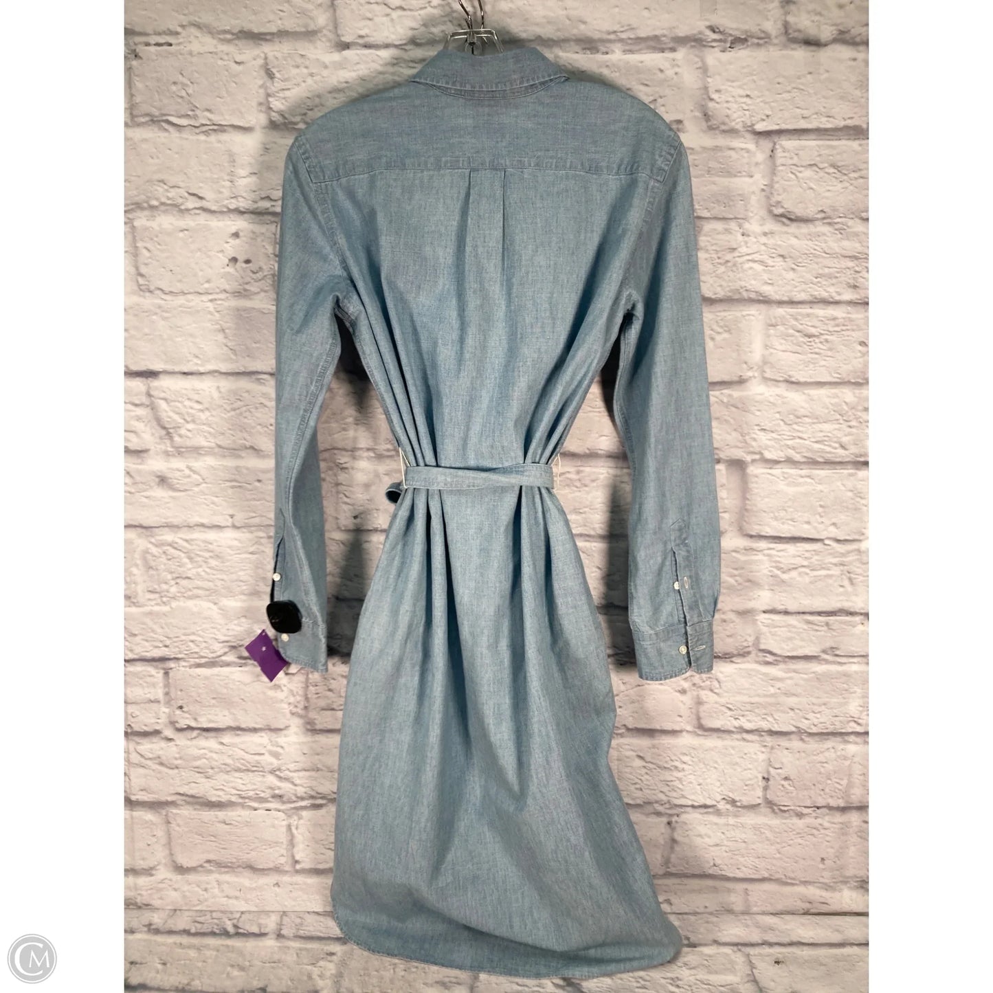 Dress Casual Midi By Polo Ralph Lauren In Blue, Size: Xs