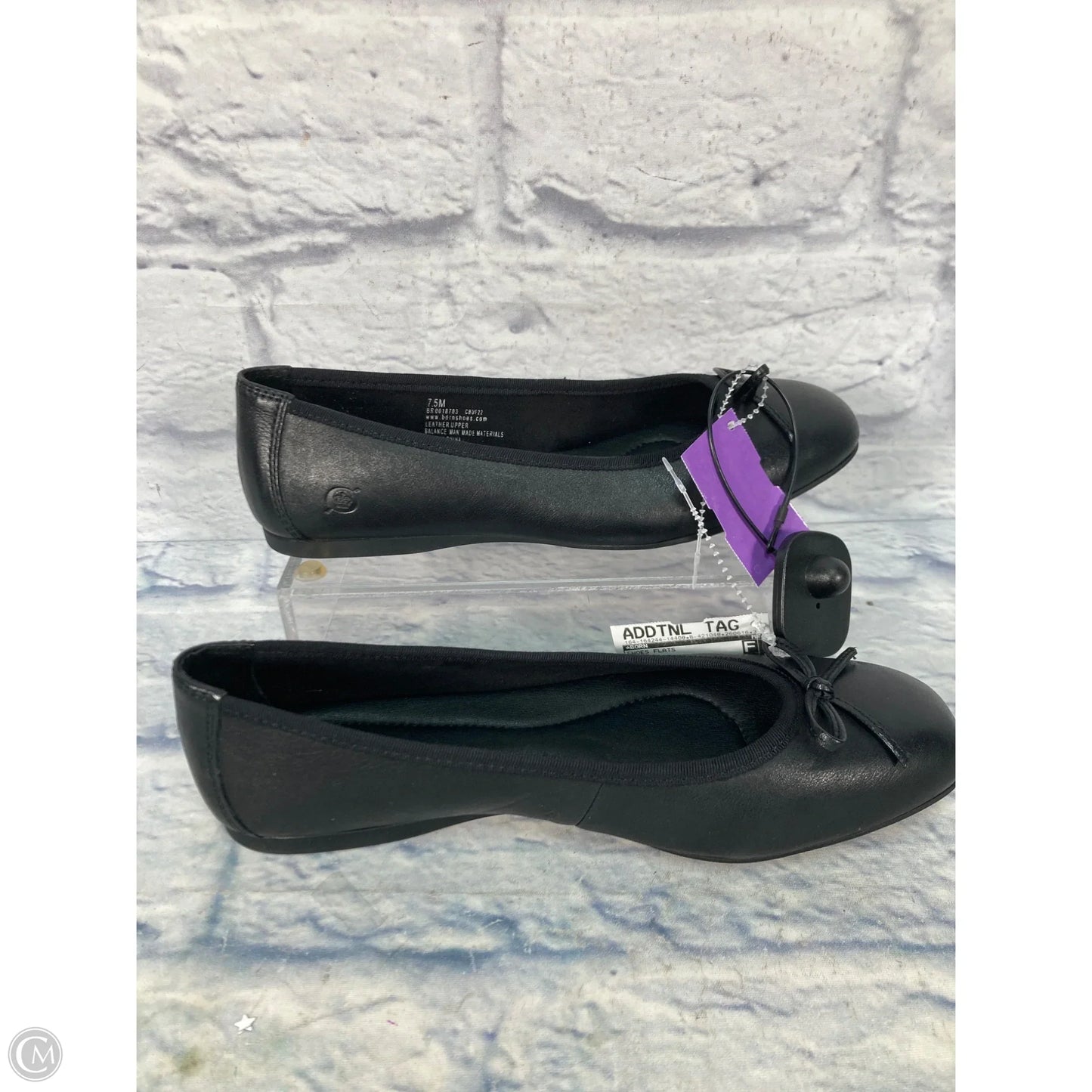 Shoes Flats By Born In Black, Size: 7.5