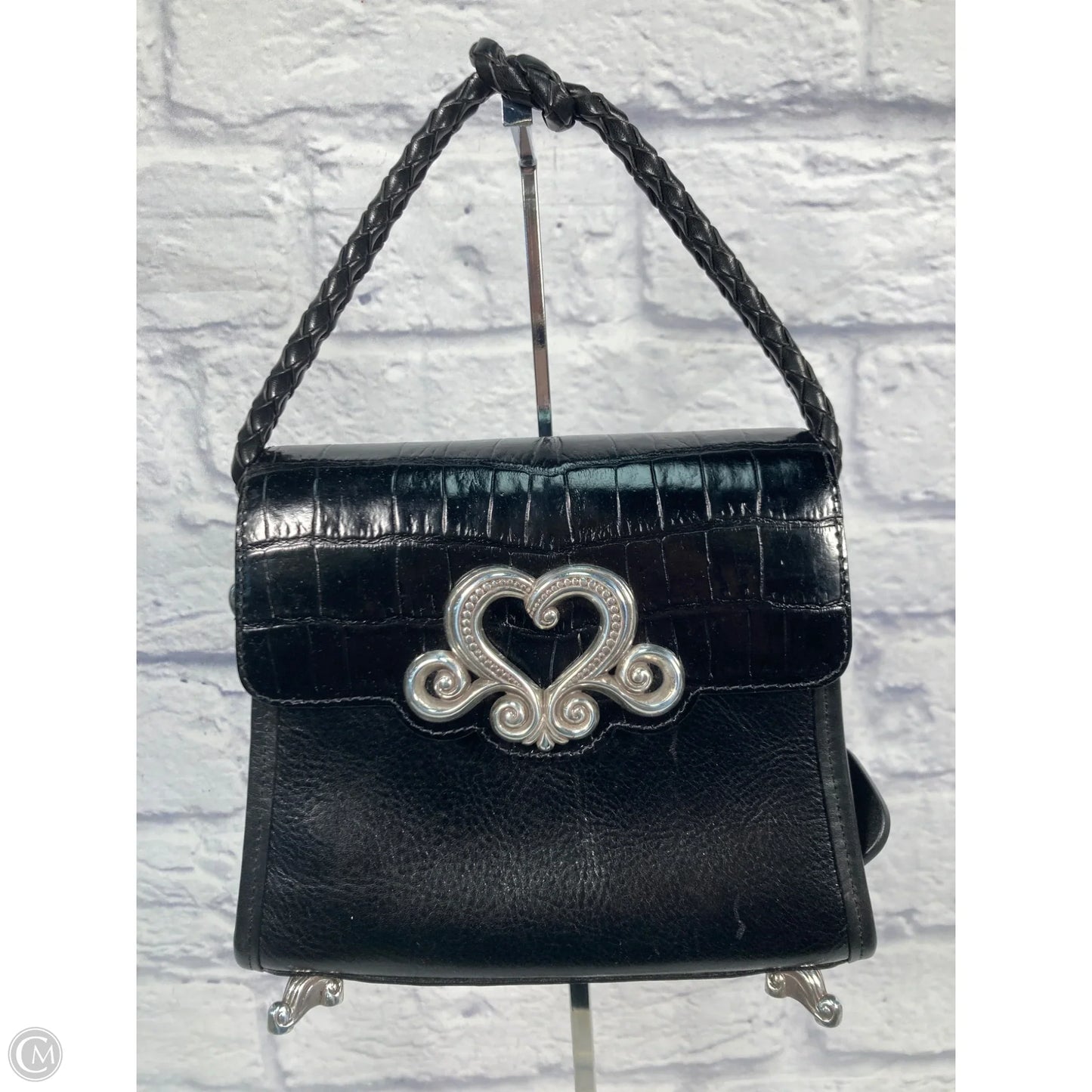 Handbag Leather By Brighton, Size: Small