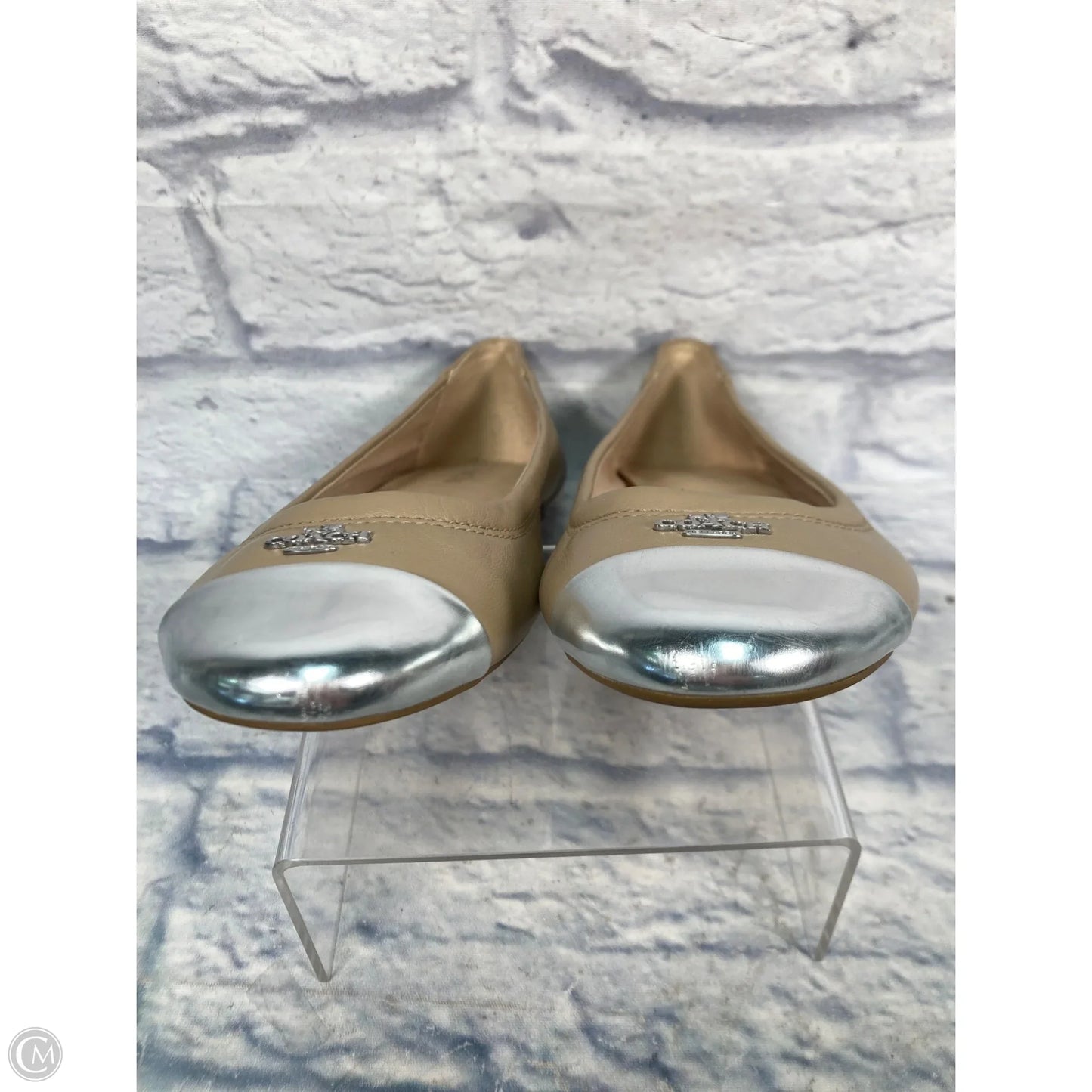Shoes Designer By Coach In Cream, Size: 7