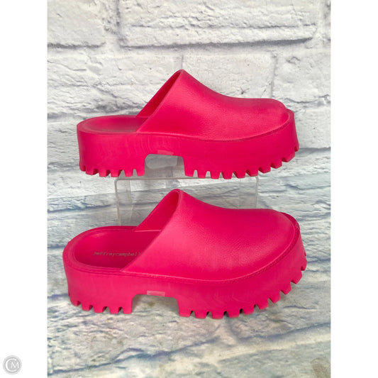 Shoes Heels Platform By Jeffrey Campbell In Pink, Size: 8