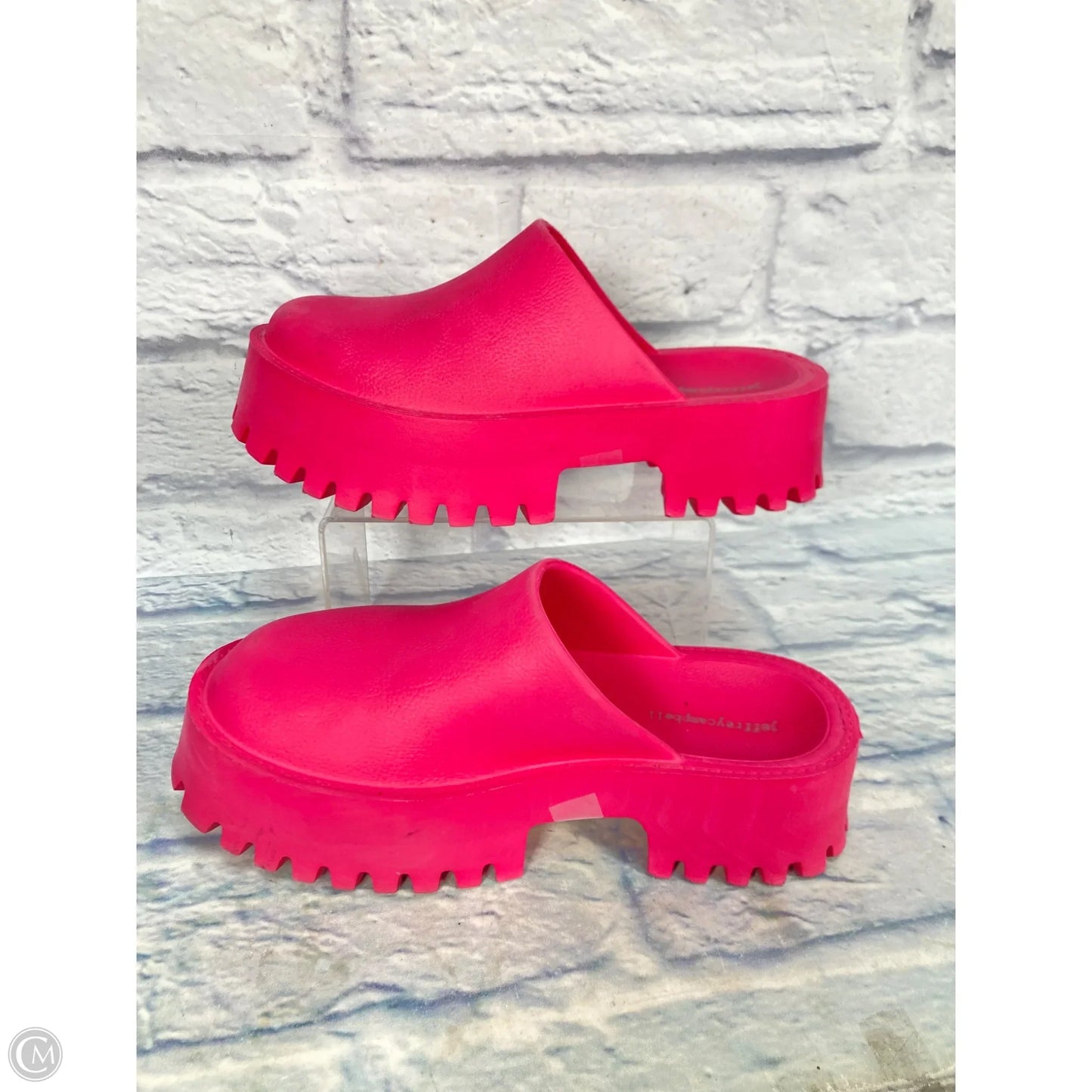 Shoes Heels Platform By Jeffrey Campbell In Pink, Size: 8