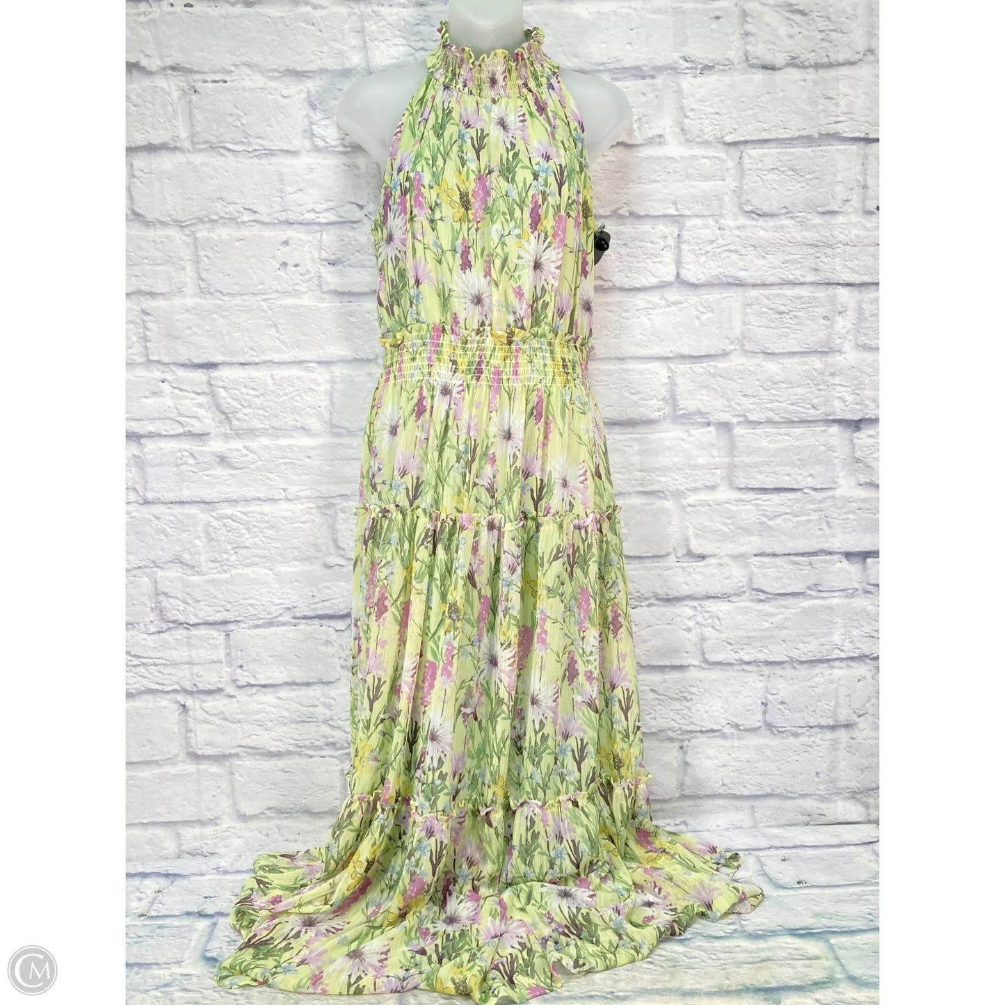 Dress Casual Maxi By Taylor In Green, Size: M