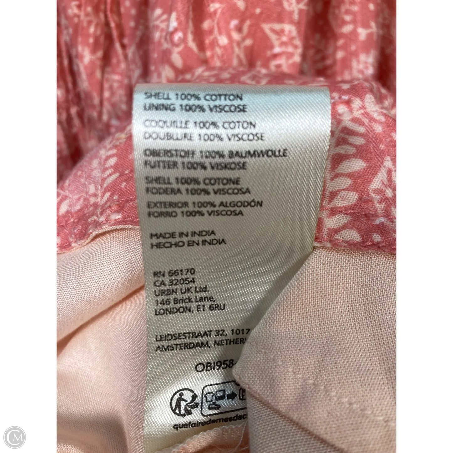 Dress Casual Short By Pilcro In Pink, Size: S