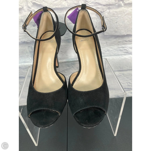 Shoes Heels Block By Johnston & Murphy In Black, Size: 7.5