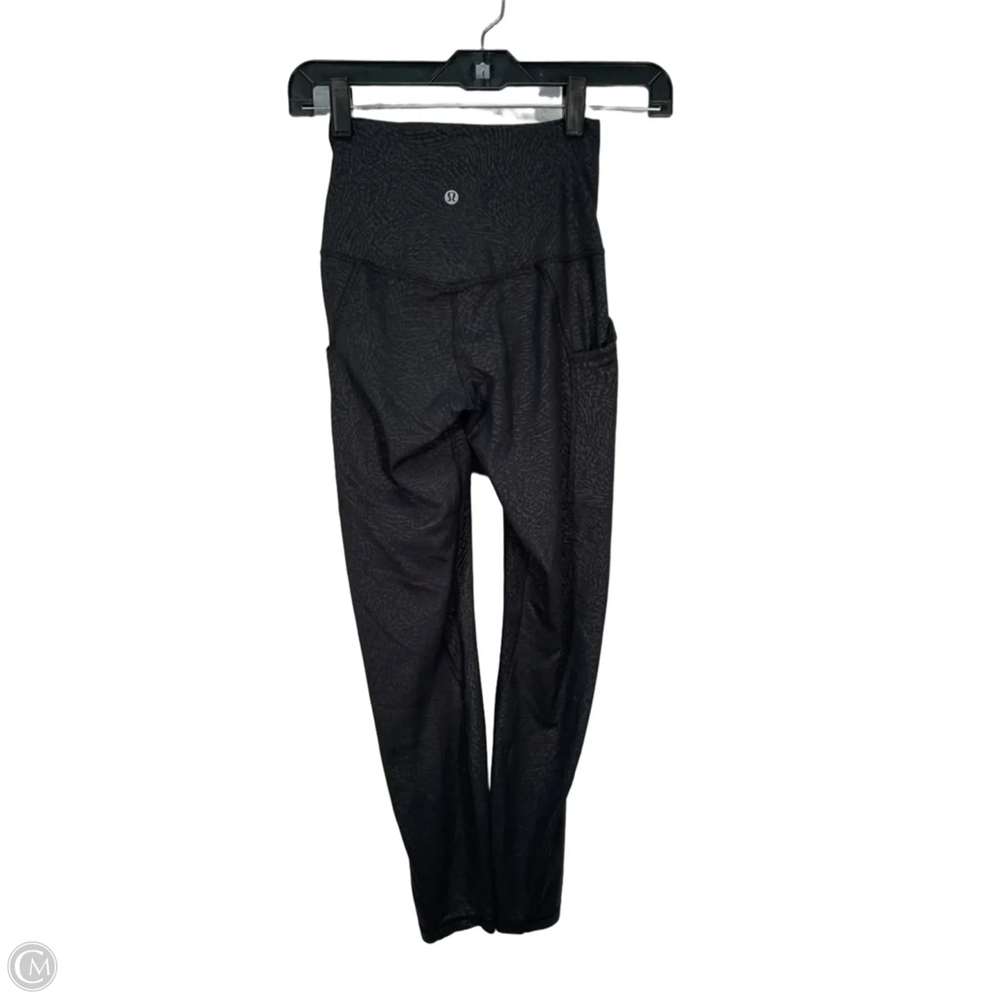 Athletic Leggings By Lululemon In Black, Size: Xs