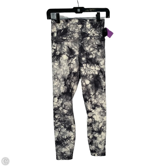 Athletic Leggings By Lululemon In Tie Dye Print, Size: S