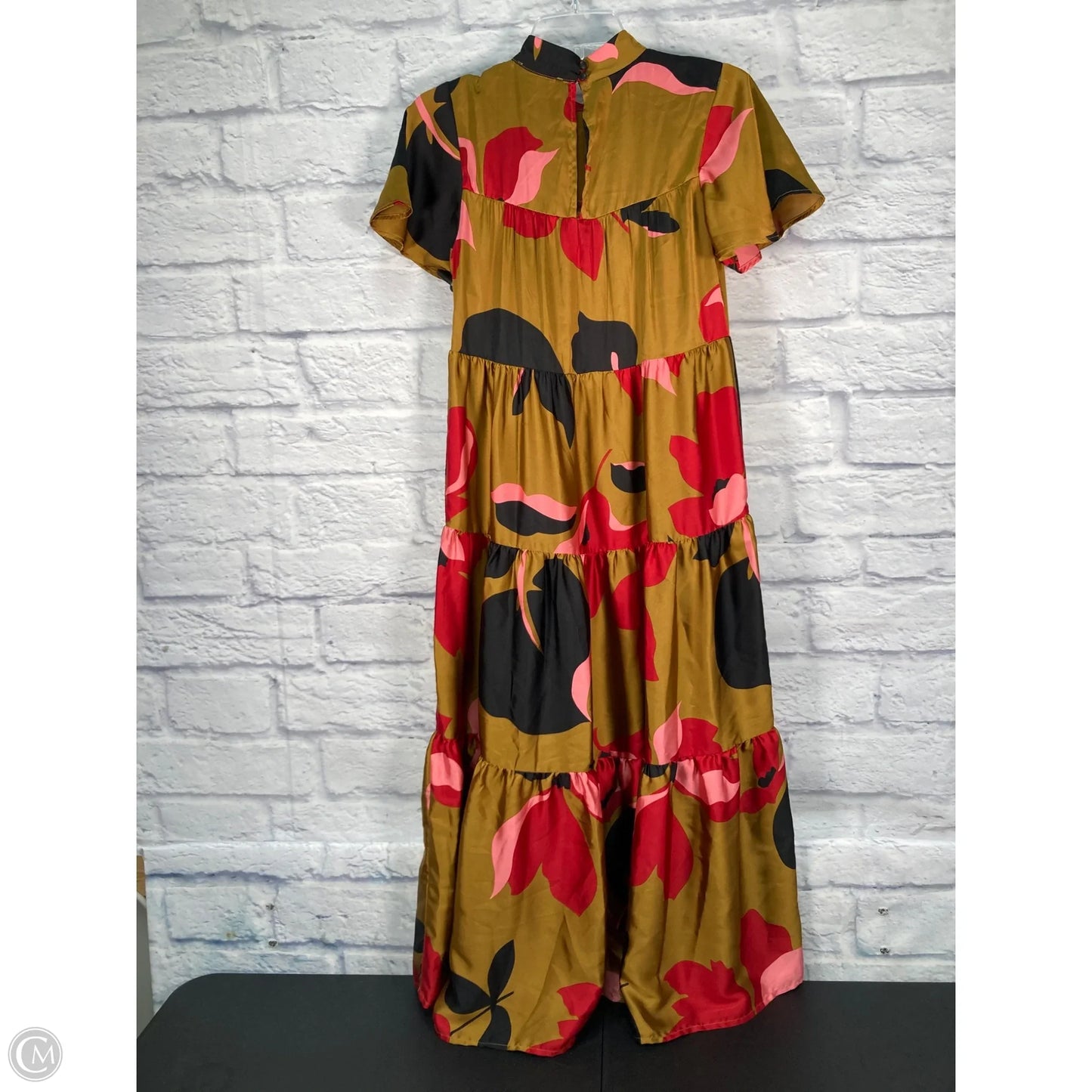 Dress Casual Midi By Corey Lynn Calter In Brown & Pink, Size: Xs