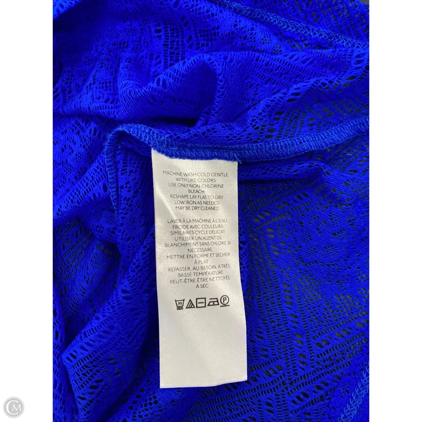Top Long Sleeve By Anthropologie In Blue, Size: S