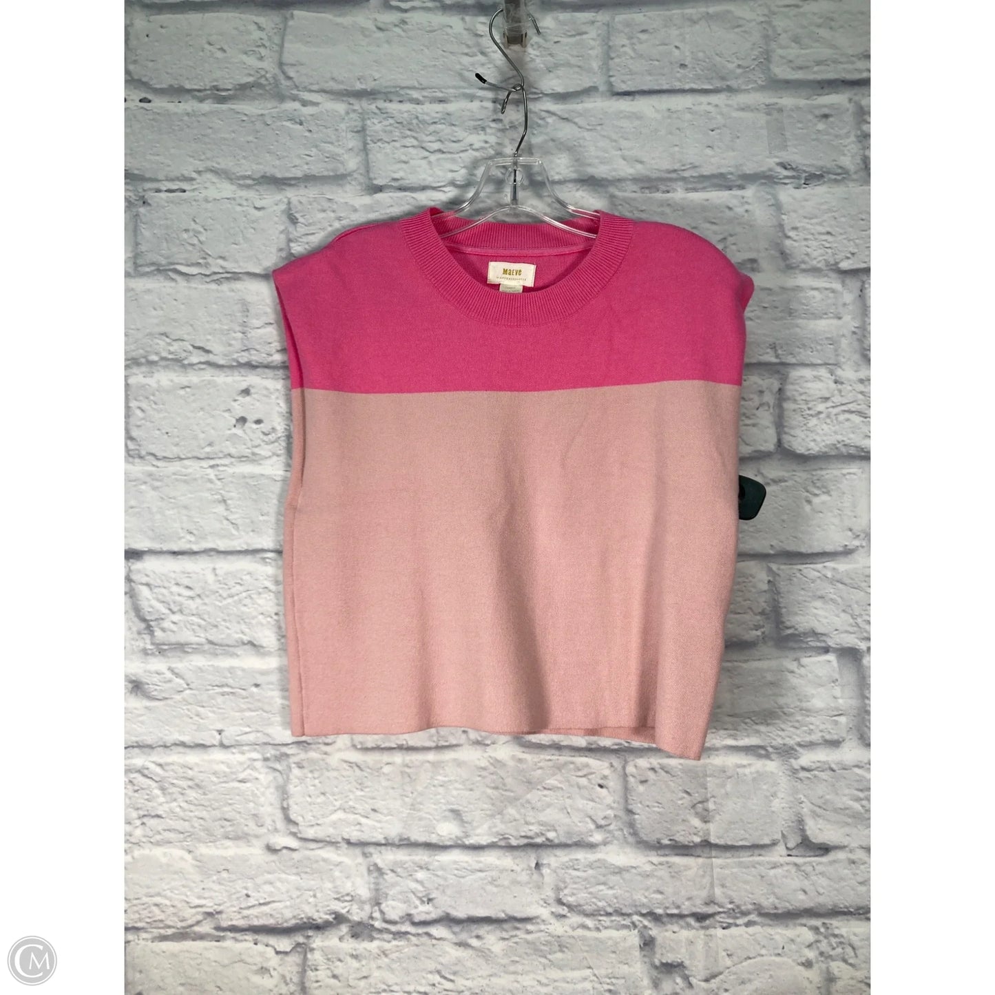 Top Sleeveless By Maeve In Pink, Size: Xs