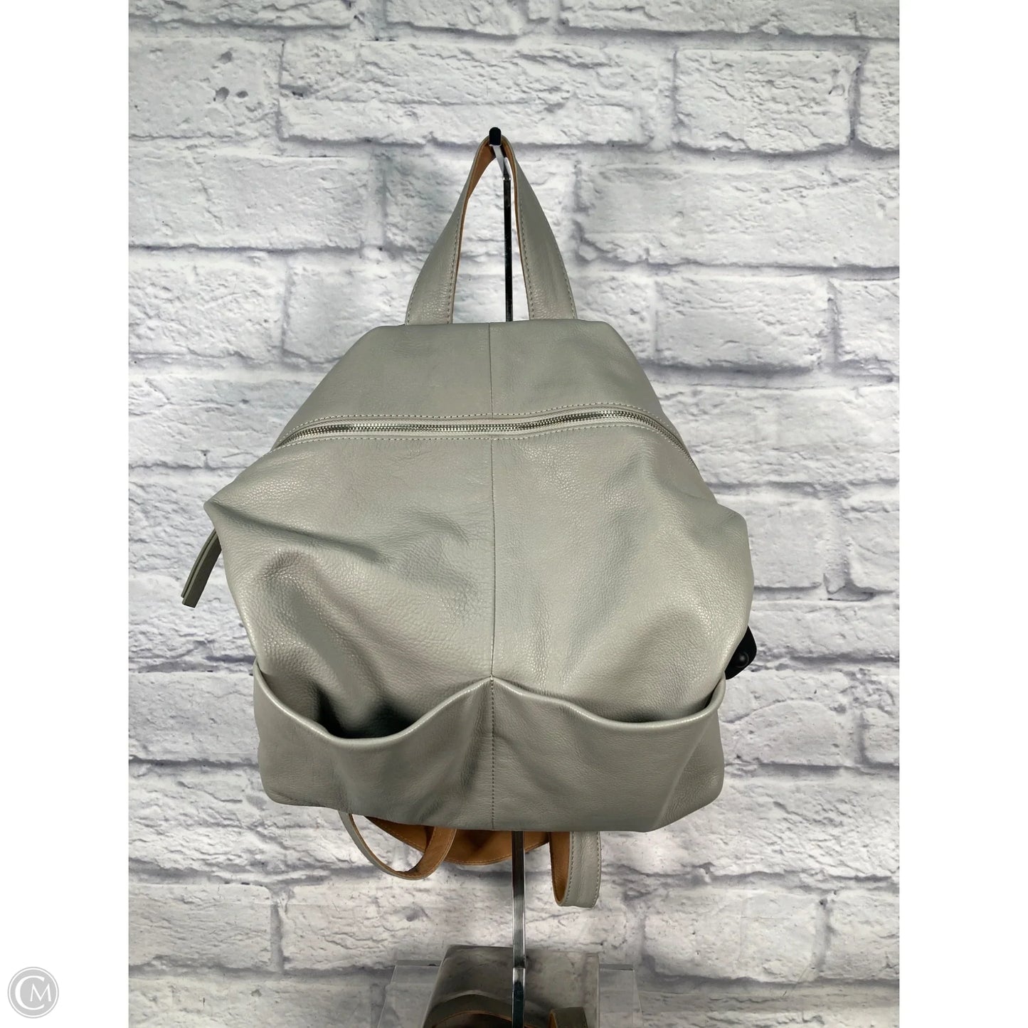 Backpack Leather By Topshop, Size: Large