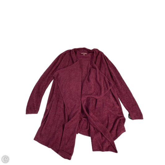 Sweater Cardigan By Barefoot Dreams In Purple, Size: Xl