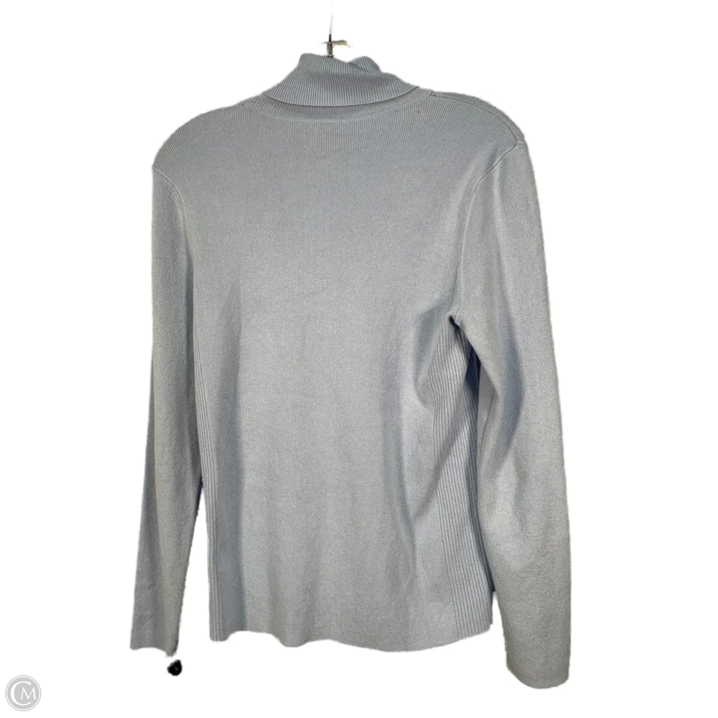 Top Long Sleeve By Chicos In Blue, Size: M