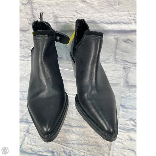 Boots Ankle Heels By Vince Camuto In Black, Size: 9