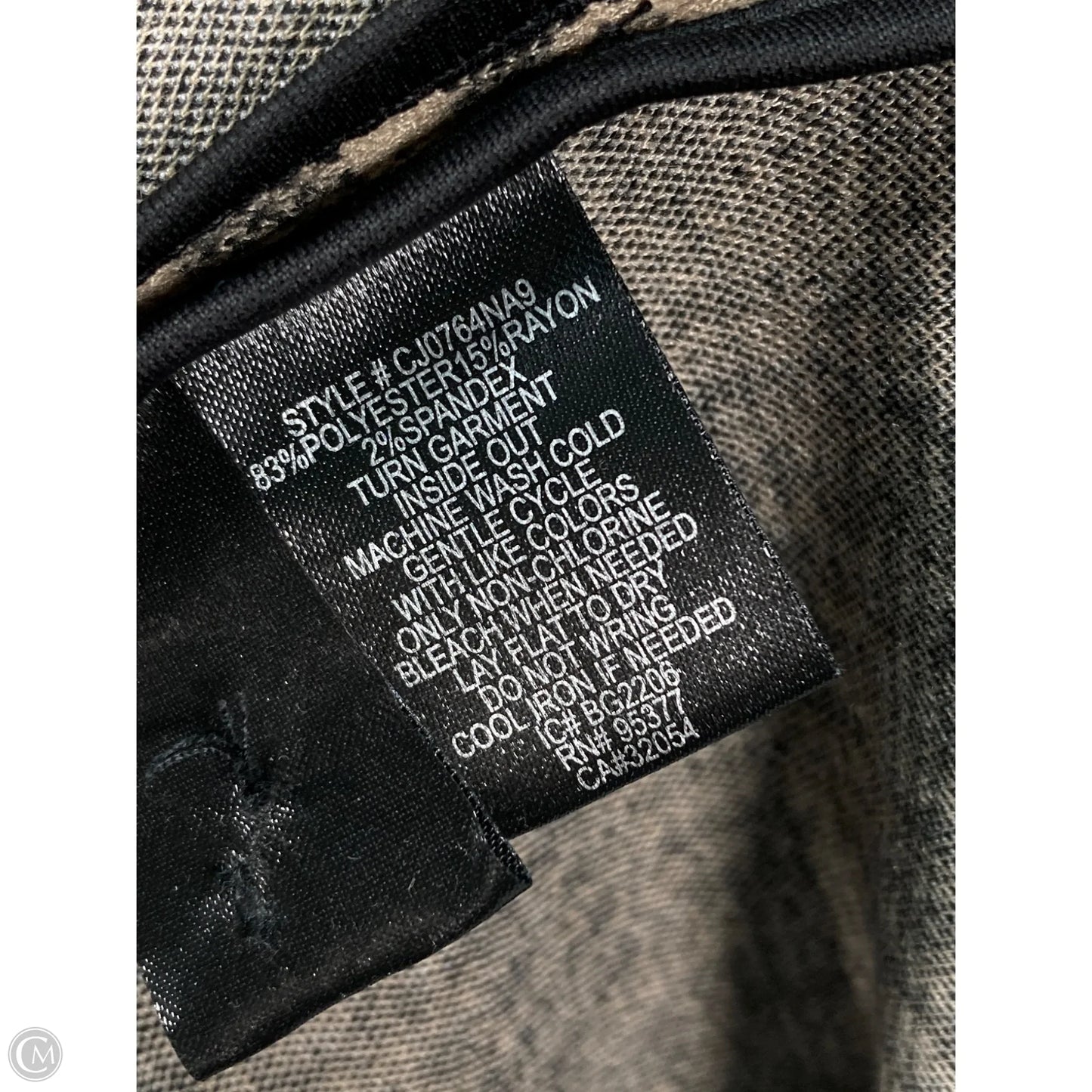 Blazer By Sanctuary In Black & Tan, Size: Xs