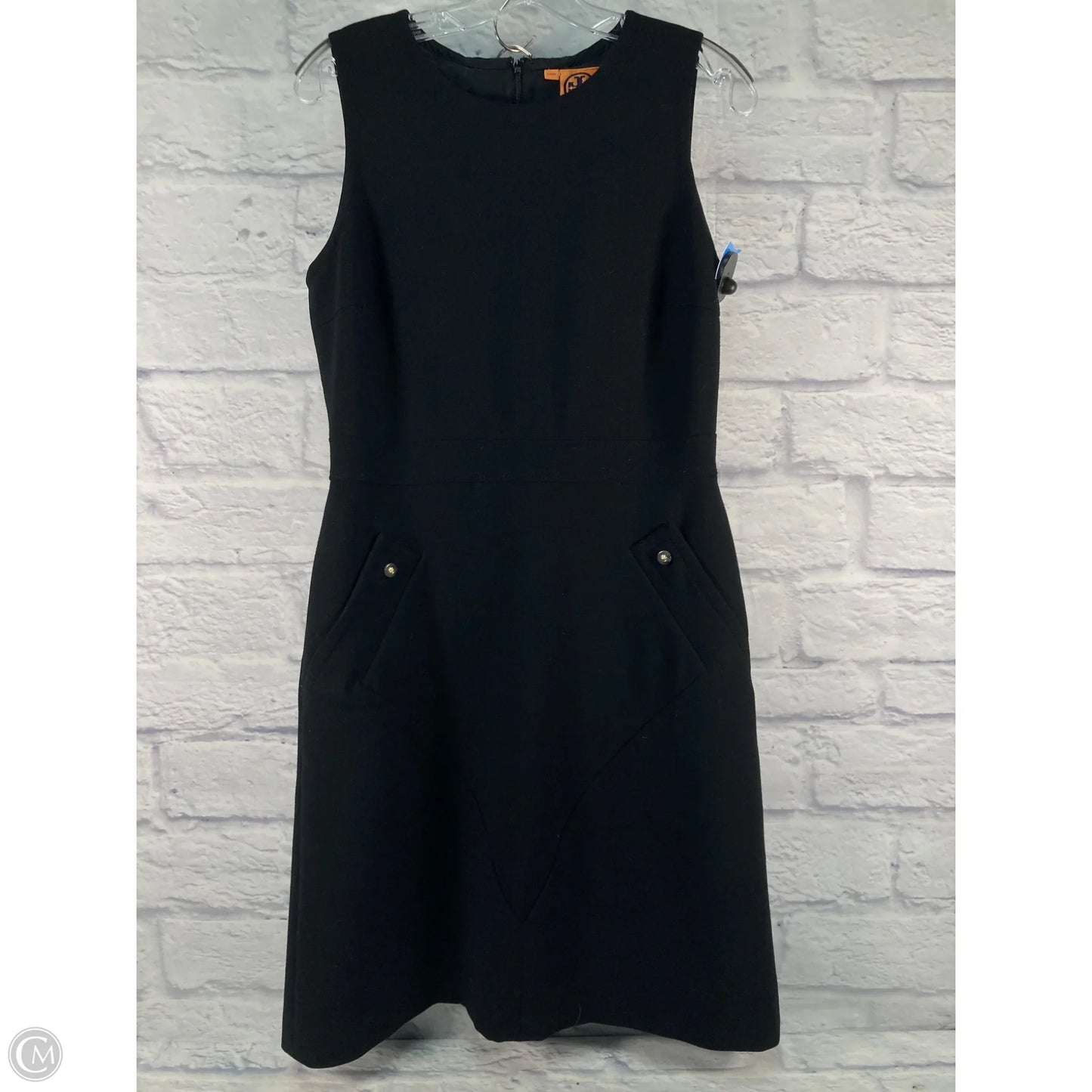Dress Designer By Tory Burch In Black, Size: S