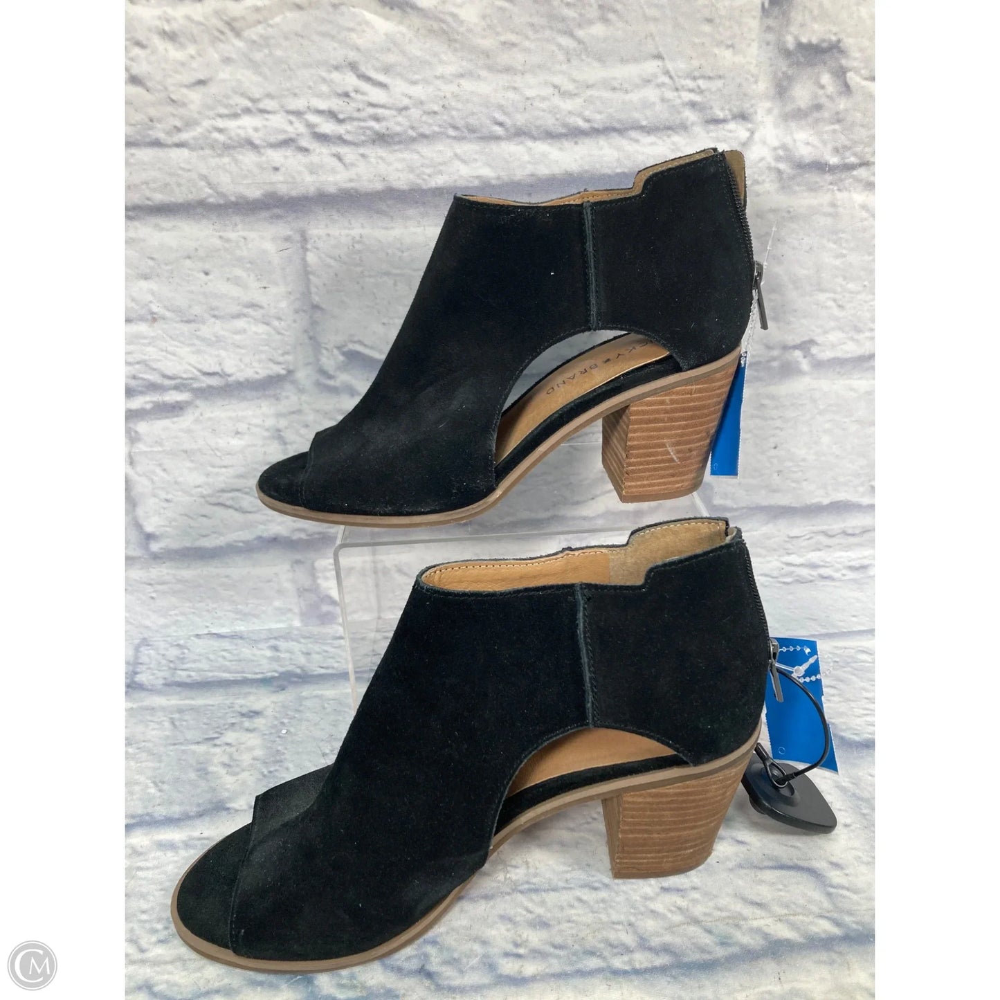 Shoes Heels Block By Lucky Brand In Black, Size: 8.5