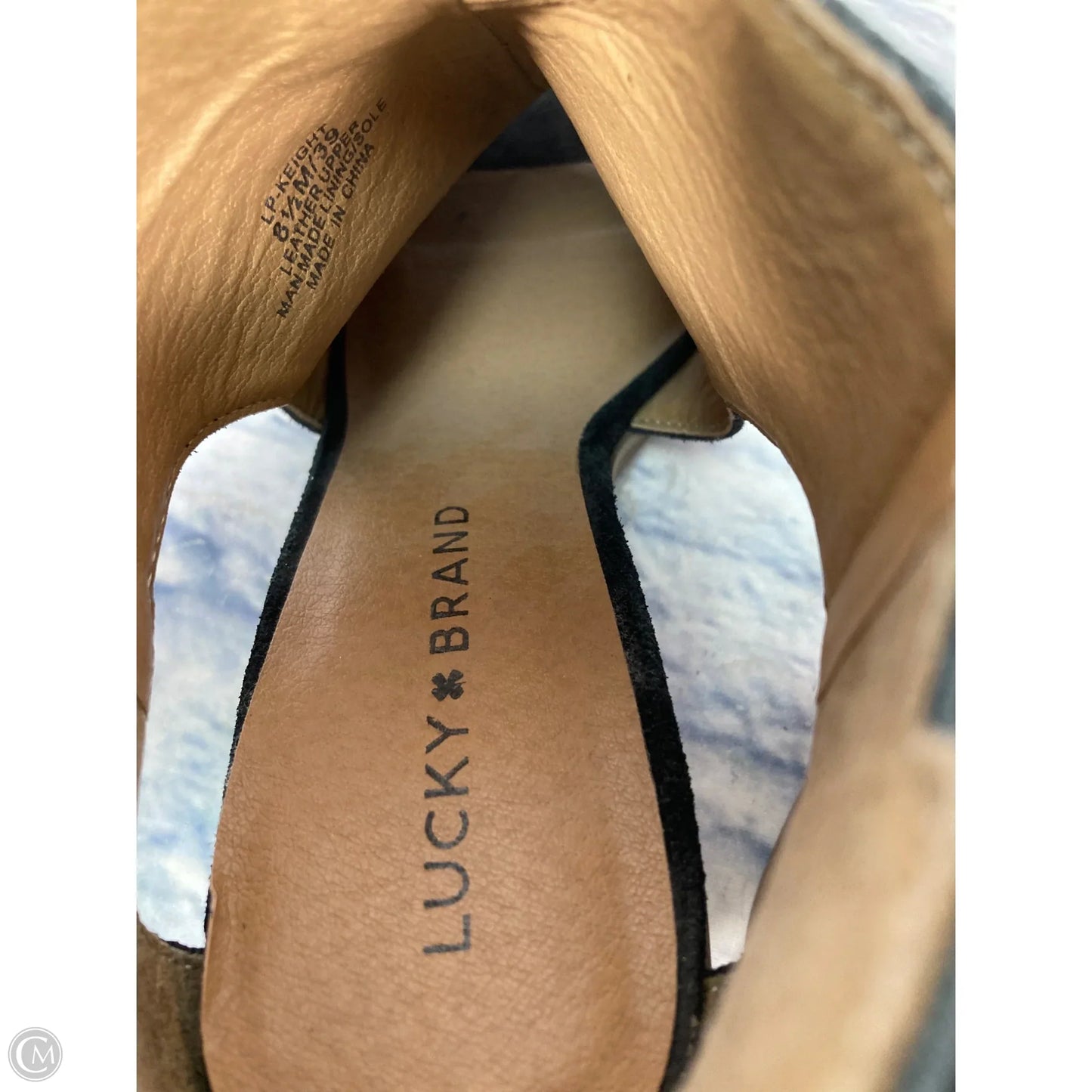 Shoes Heels Block By Lucky Brand In Black, Size: 8.5