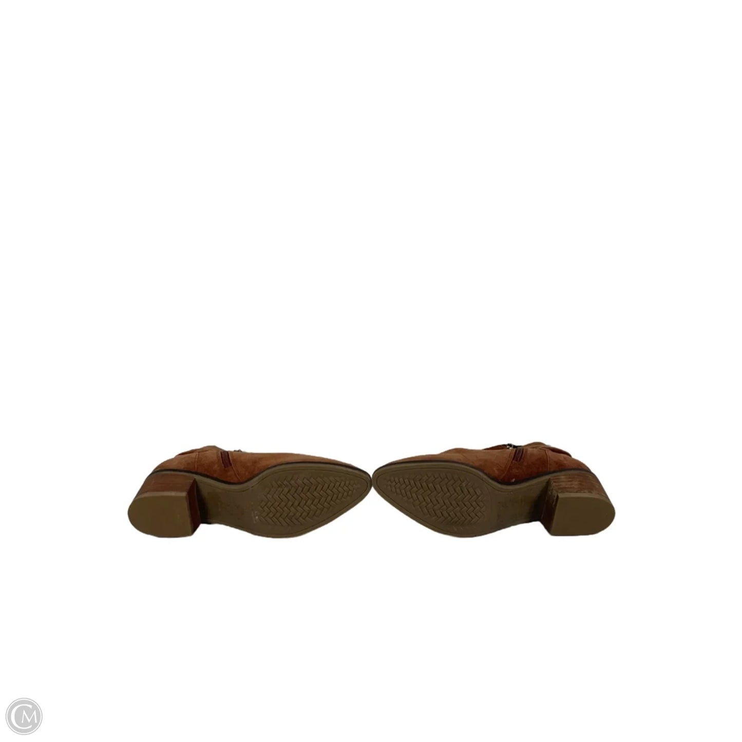 Boots Leather By Cole-haan In Brown, Size: 6