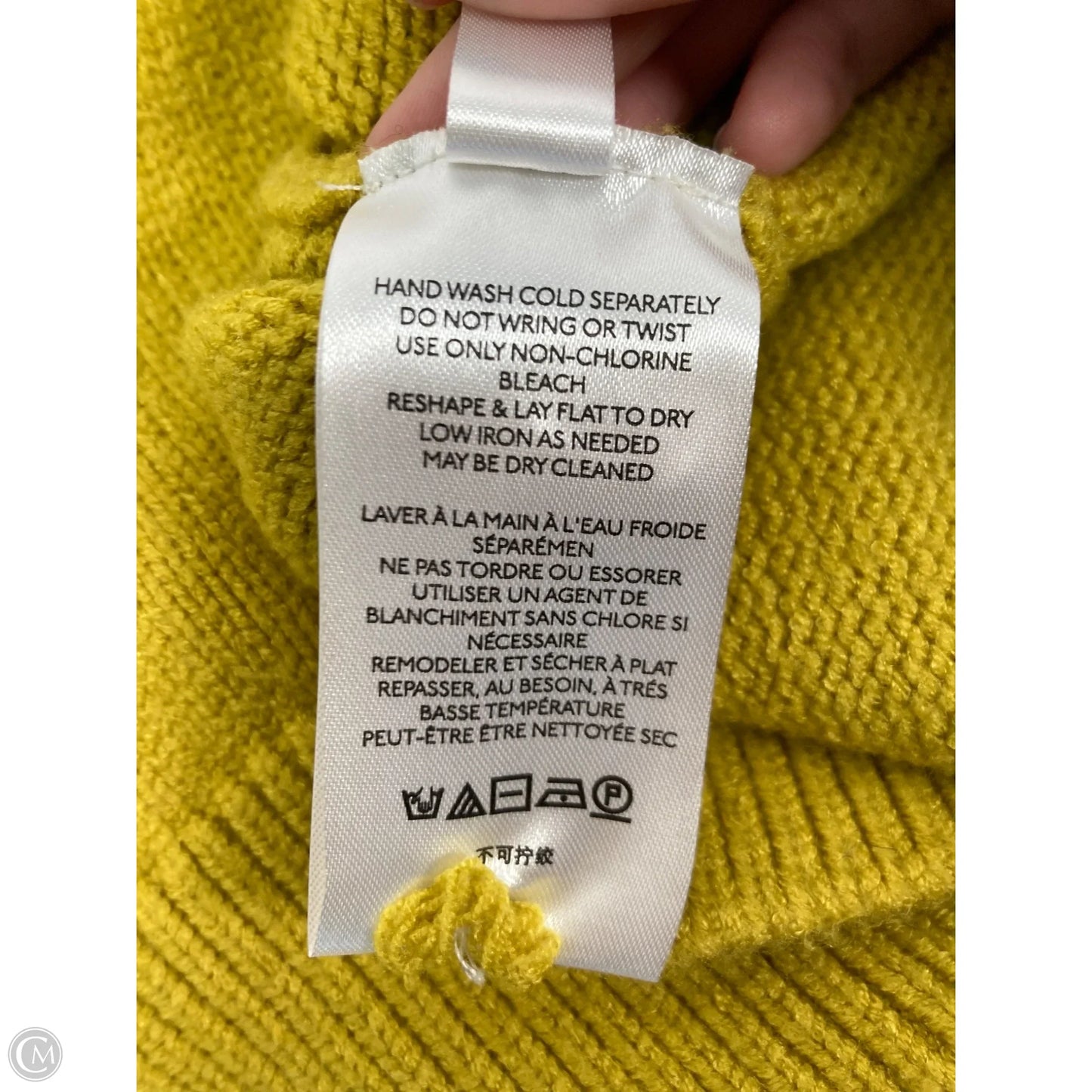 Sweater By Maeve In Yellow, Size: S