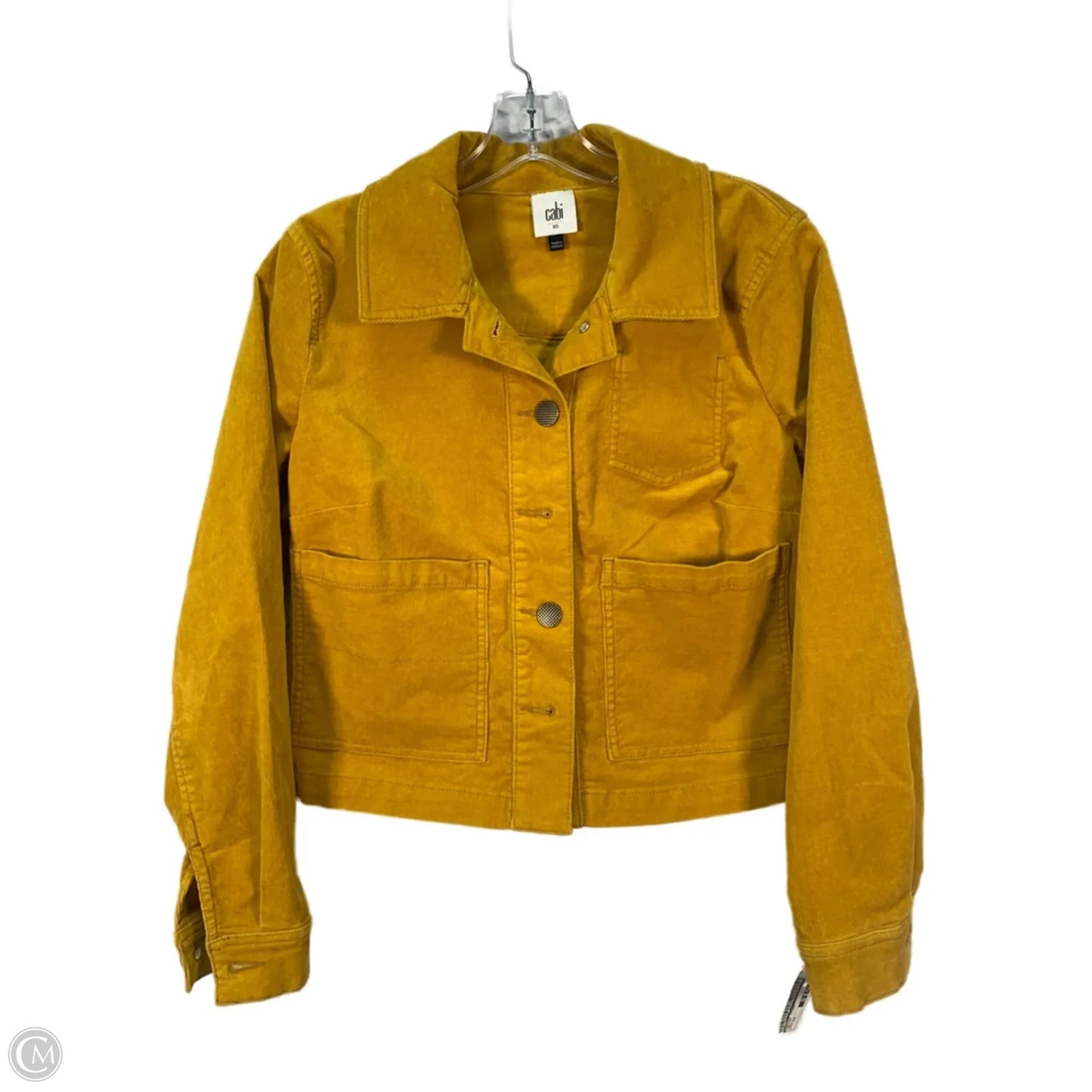 Jacket Other By Cabi In Yellow, Size: Xs