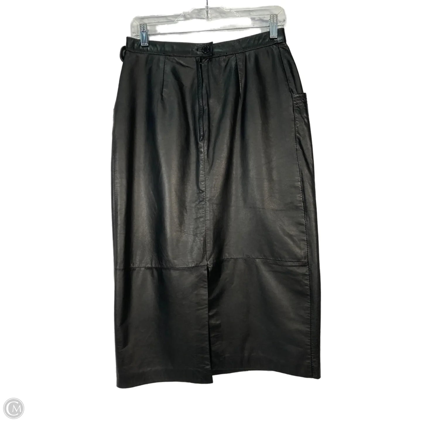 Skirt Midi By Clothes Mentor In Black, Size: 12