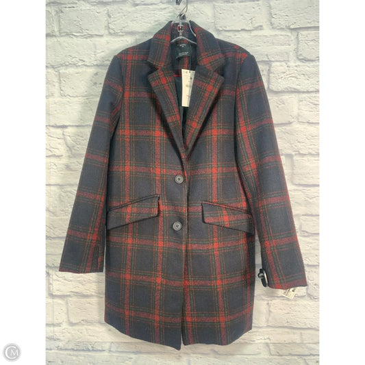 Coat Other By Bershka In Black & Red, Size: M