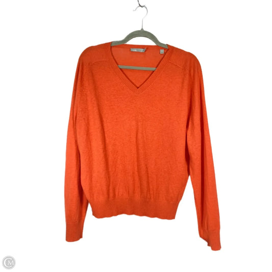 Sweater Cashmere By Vince In Orange, Size: S