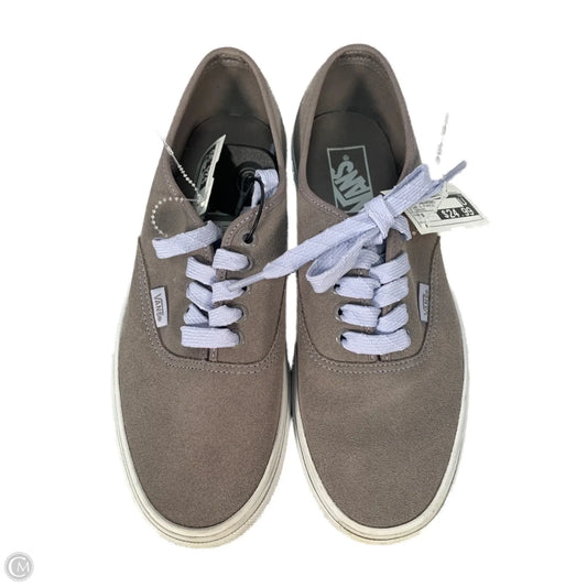Shoes Sneakers By Vans In Brown & Purple, Size: 9