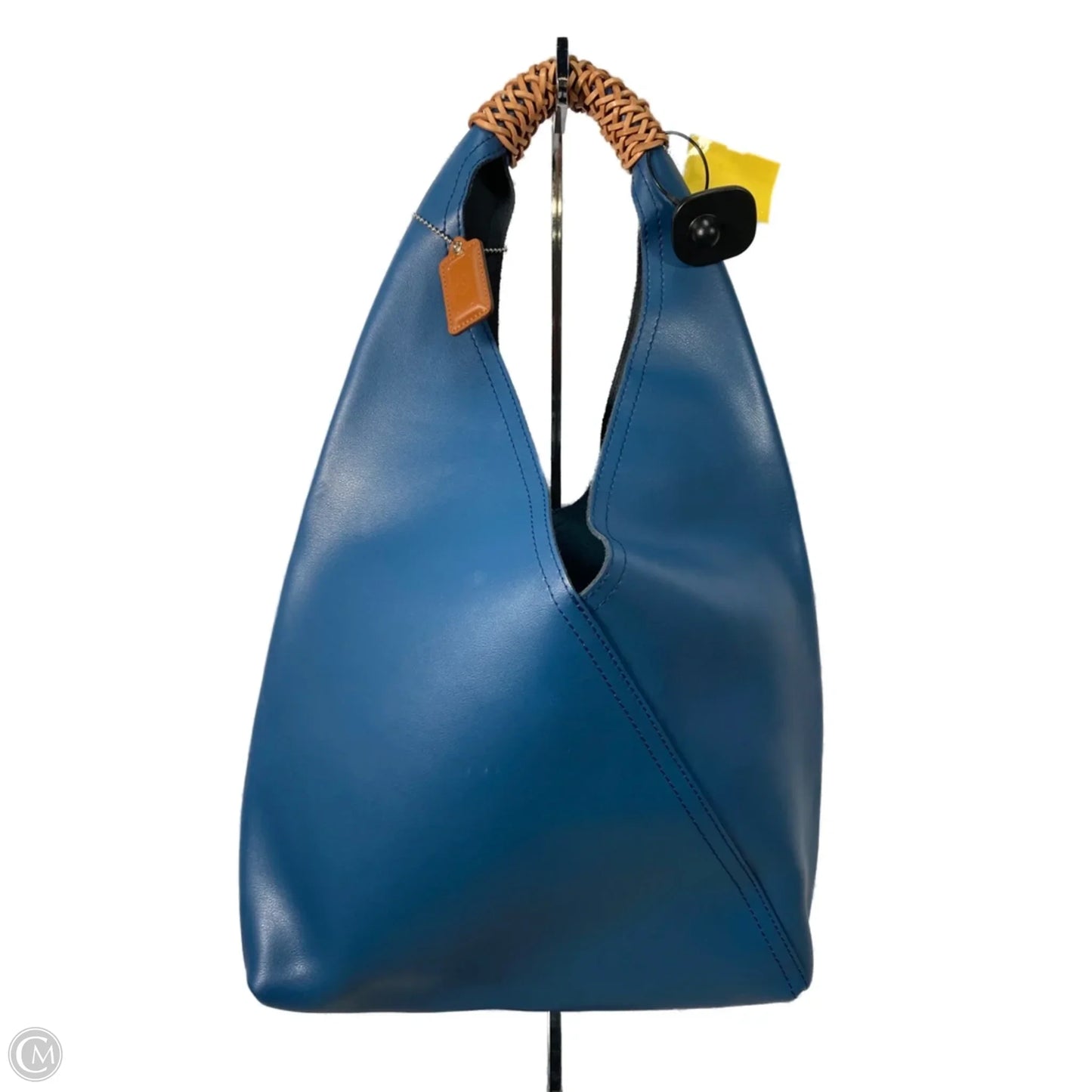 Tote Leather By Clothes Mentor, Size: Medium