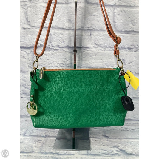 Crossbody Leather By Valentina, Size: Medium