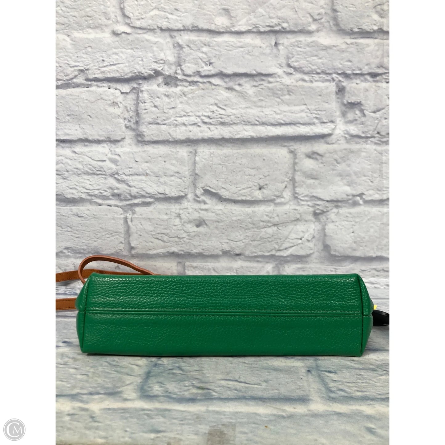 Crossbody Leather By Valentina, Size: Medium