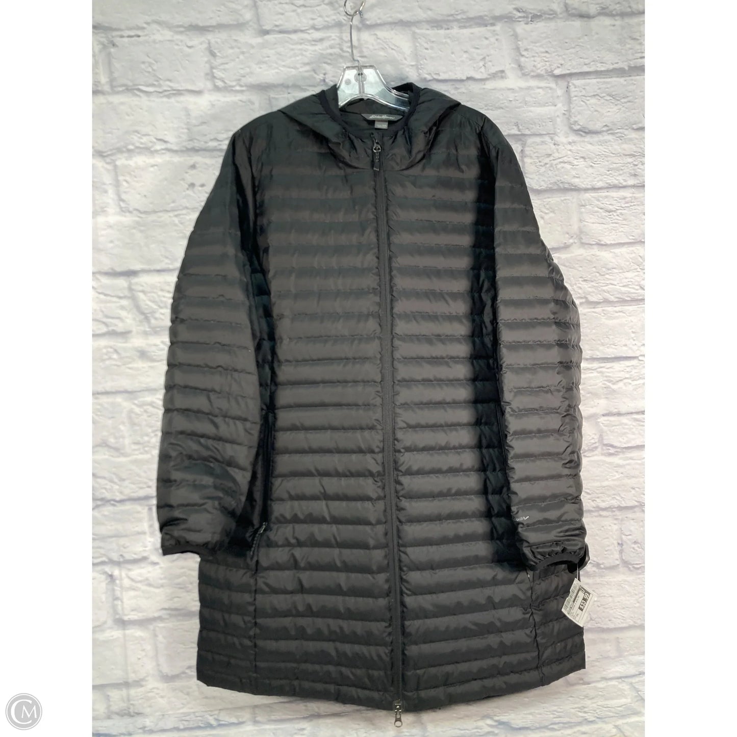 Coat Puffer & Quilted By Eddie Bauer In Black, Size: Xxl