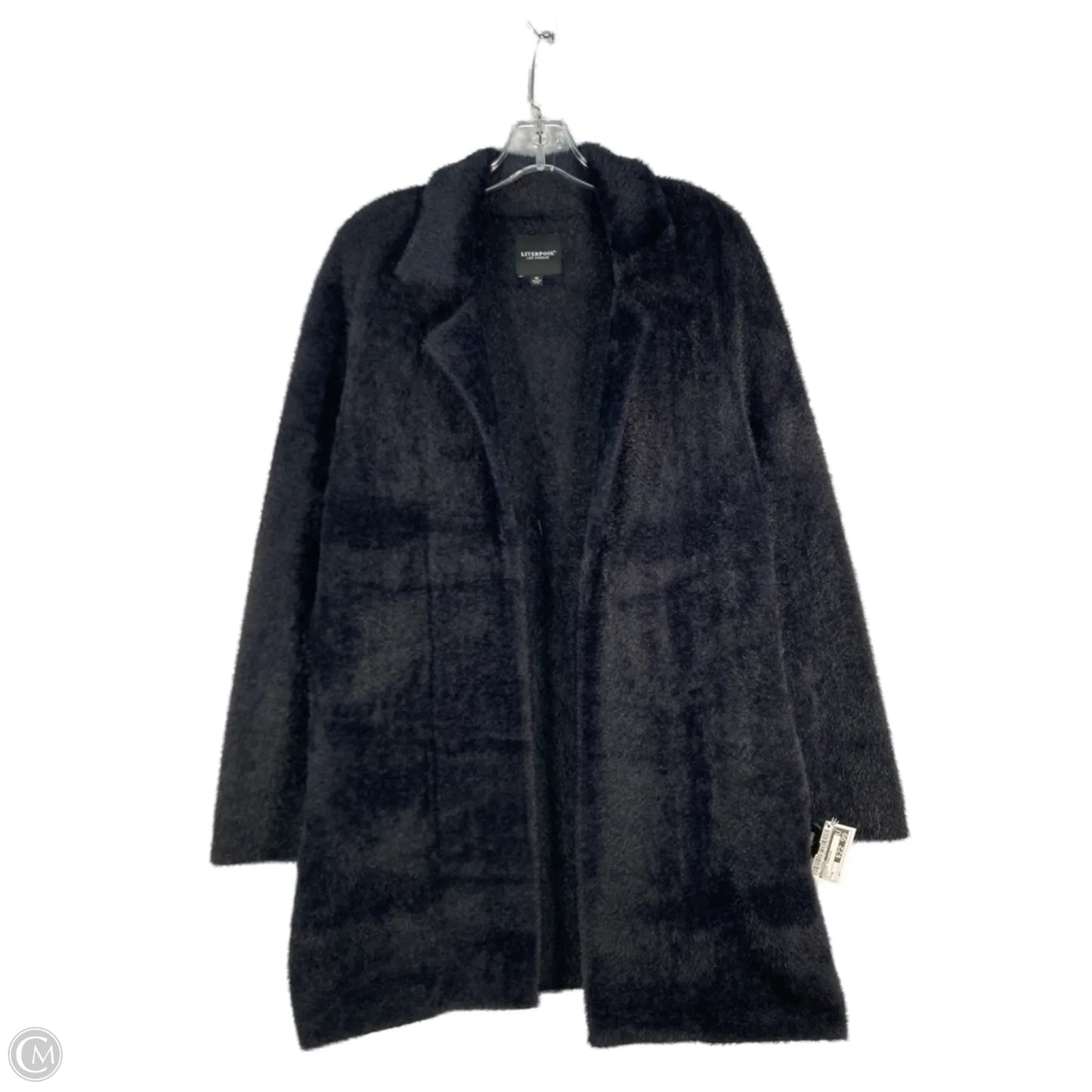 Sweater Cardigan By Liverpool In Black, Size: M