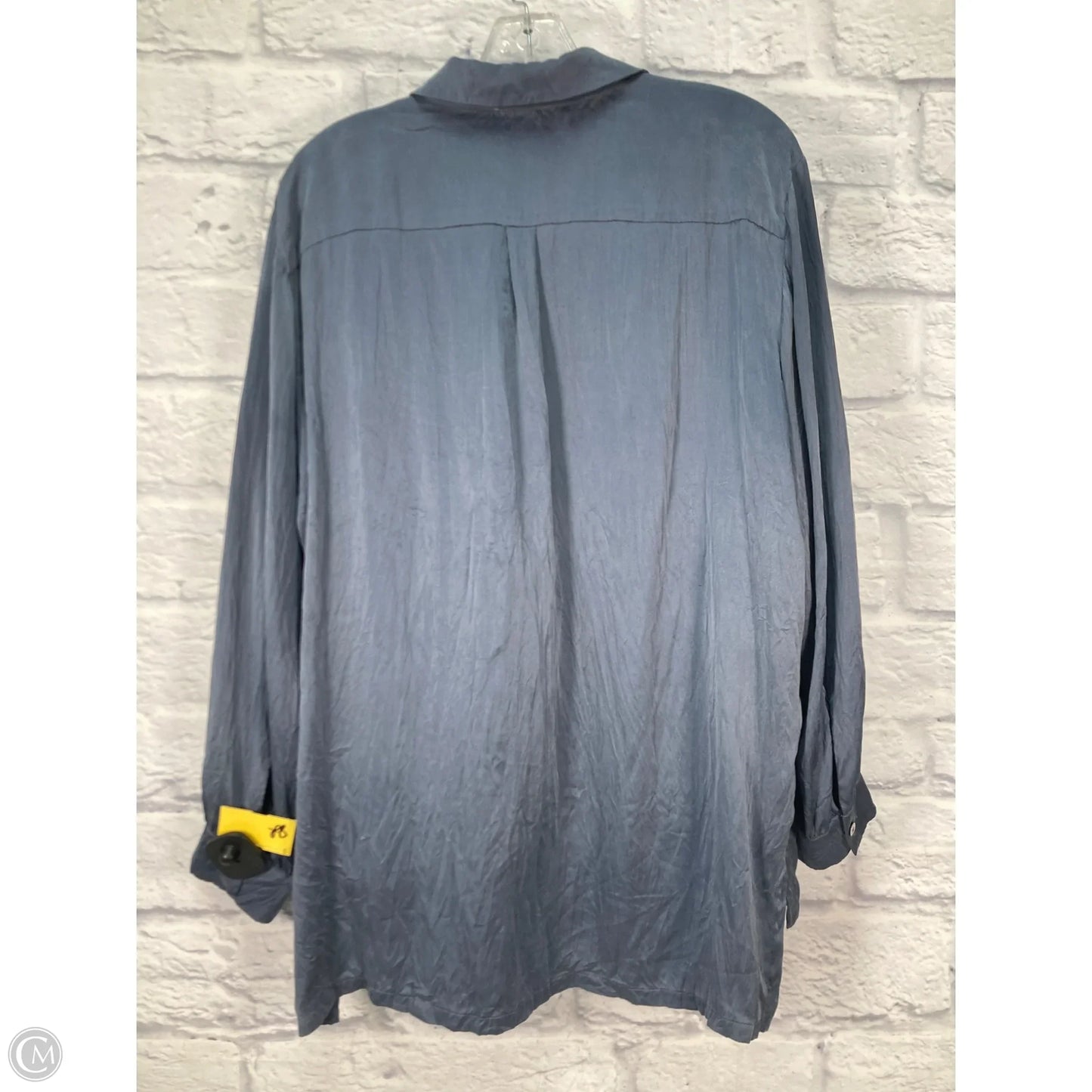 Tunic Long Sleeve By Sundance In Blue, Size: M