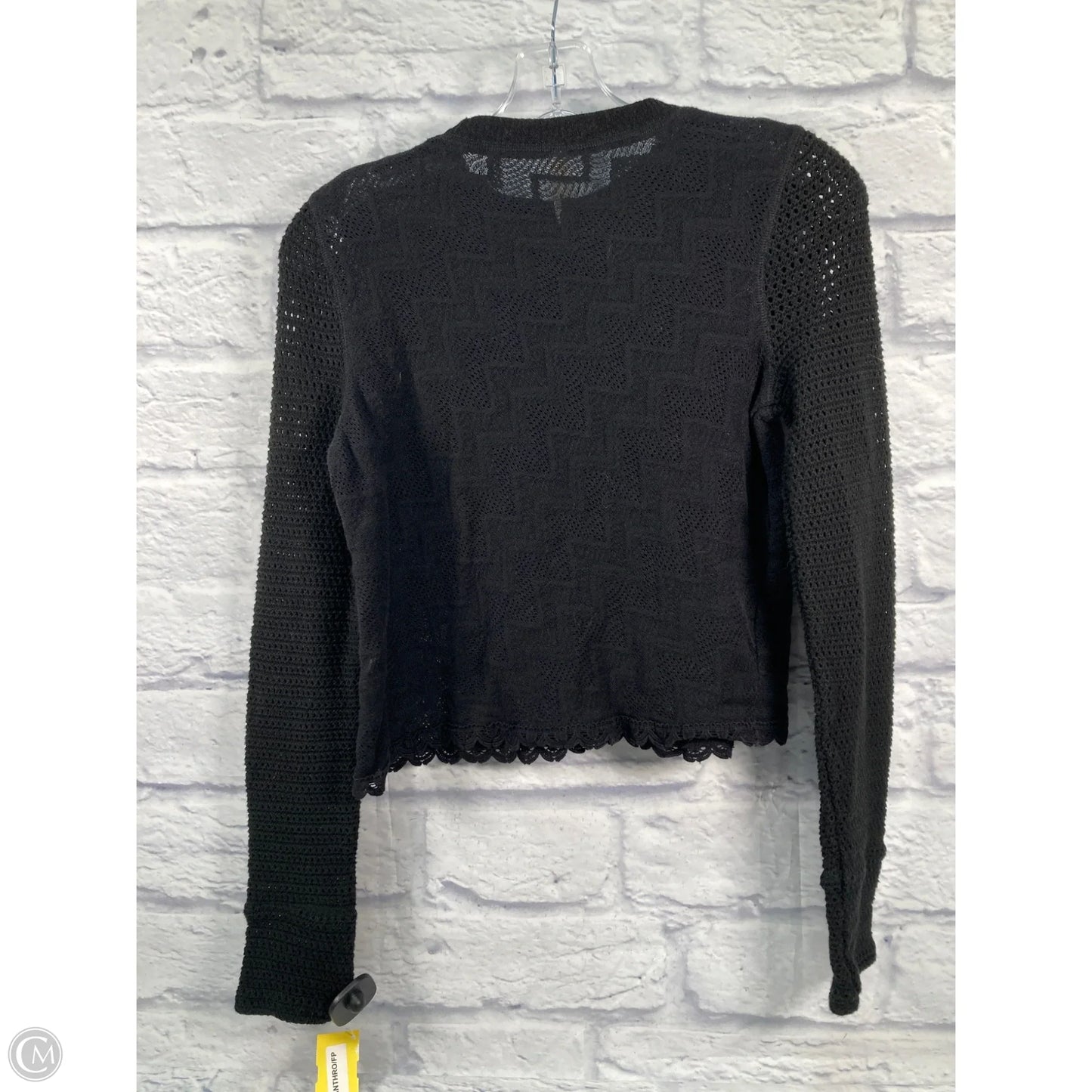 Top Long Sleeve By Free People In Black, Size: S