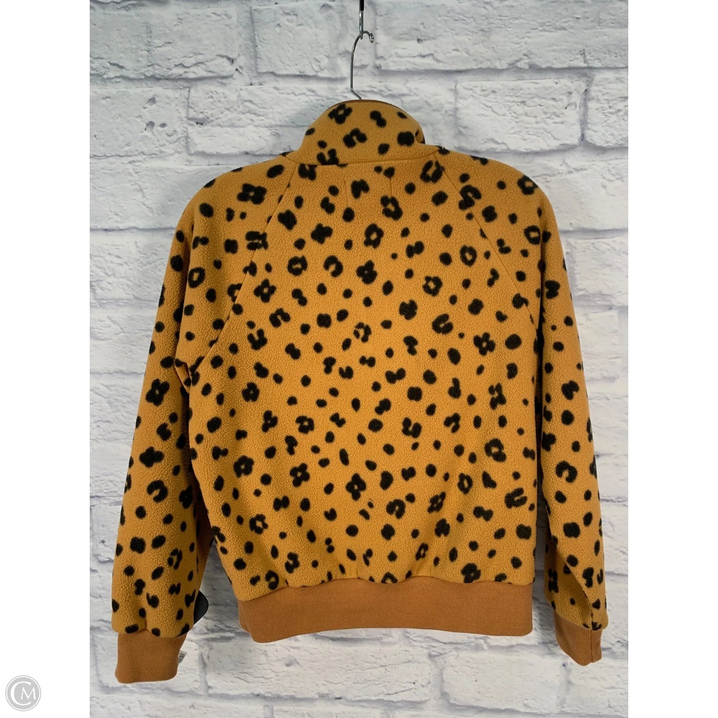 Jacket Fleece By Madewell In Animal Print, Size: S