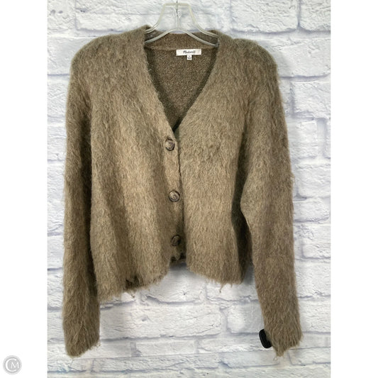 Sweater Cardigan By Madewell In Brown, Size: S