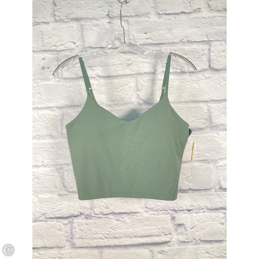 Athletic Bra By Lululemon In Green, Size: M